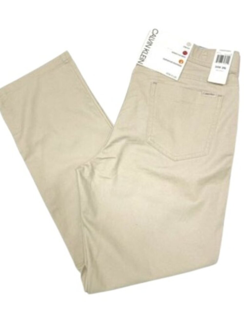 Calvin Klein Mens 5 Pocket Stretch Straight Leg Infinite Flex Waist Pants